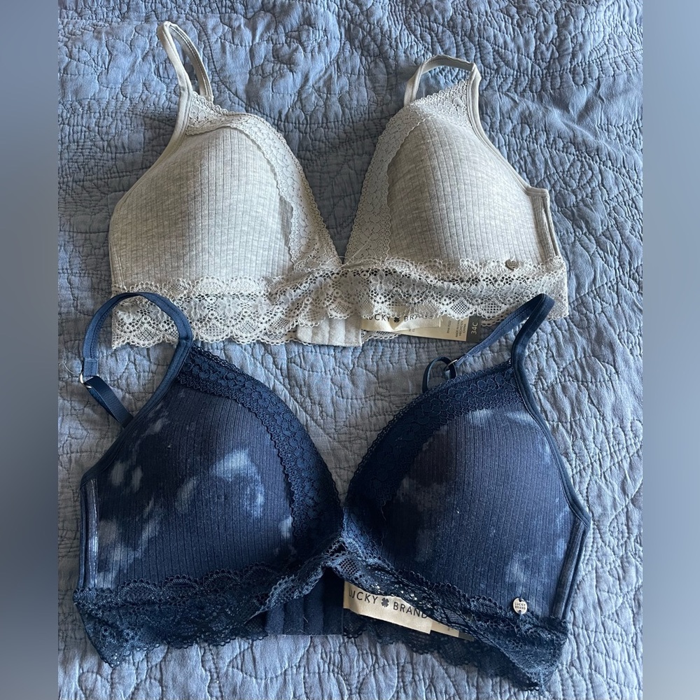 Brand New Lucky Brand bras never worn 2 for the price of one!!